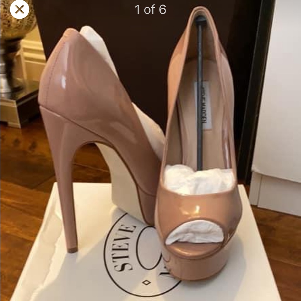Steve Madden Deanna peep toe heels